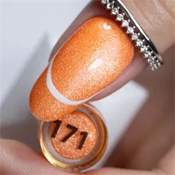 Nr. 171, Neon Flashy Cat Eye Hema Free Gelpolish, Molly Nails